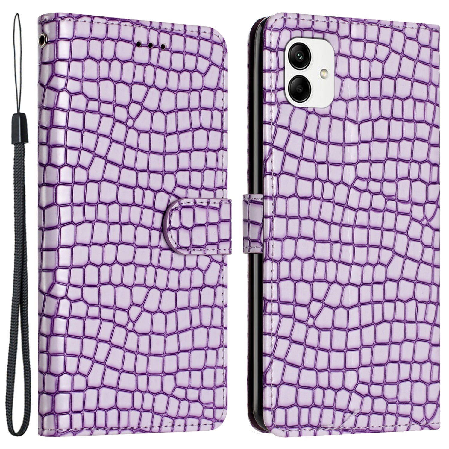 Crocodile Texture Shell for Samsung Galaxy A04 4G (164.4 x 76.3 x 9.1 mm) Leather Wallet Stand Cover Phone Case Crocodile Texture Shell for Samsung Galaxy A04 4G (164.4 x 76.3 x 9.1 mm) Leather Wallet Stand Cover Phone Case